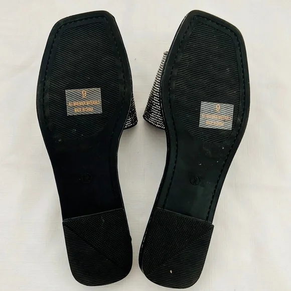 Sandals~Marcasite~ Like / Slip~On / NWB - Picture 6 of 8